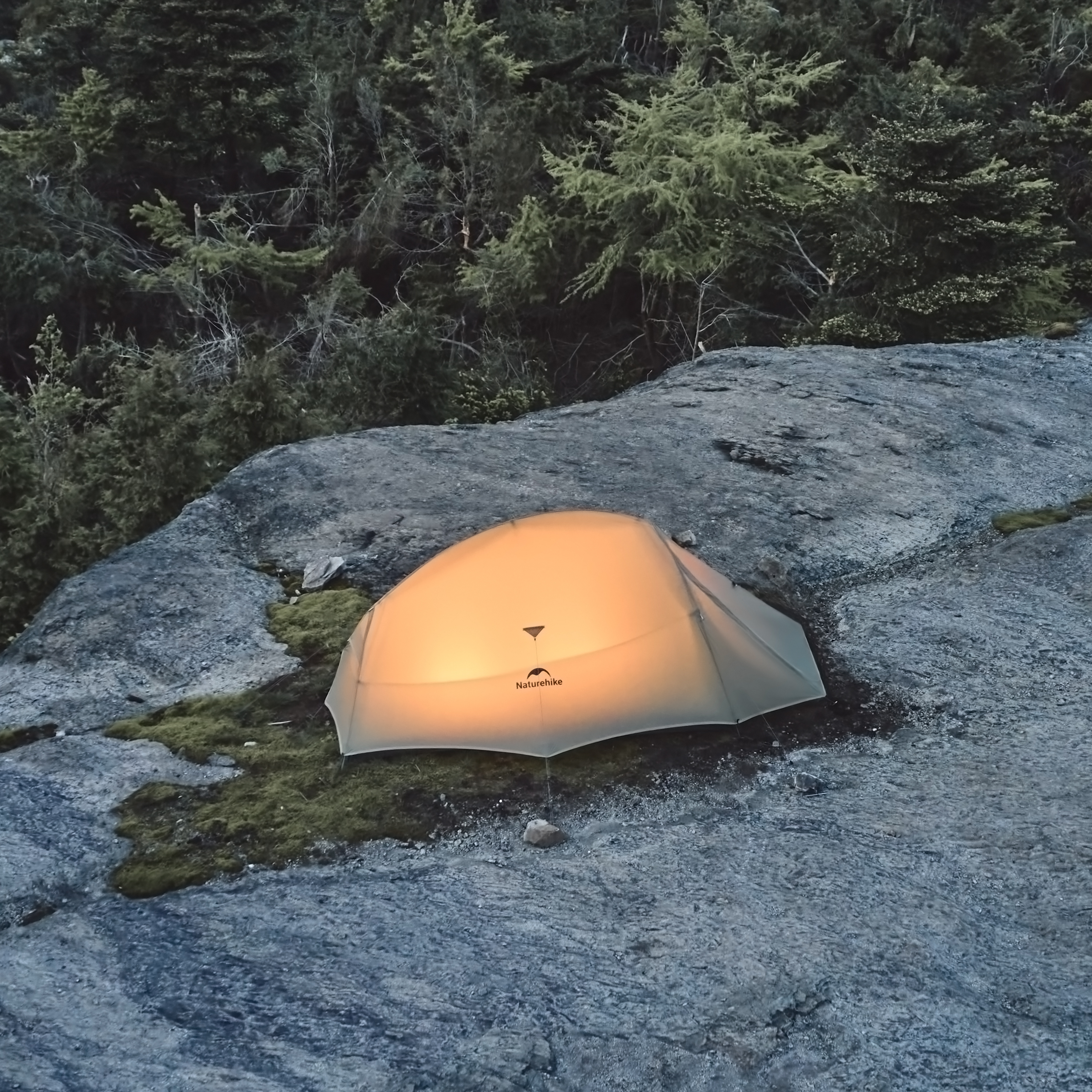 Naturehike ultraľahký stan Cloud Up2 séria Pro 20D 1620g - piesková